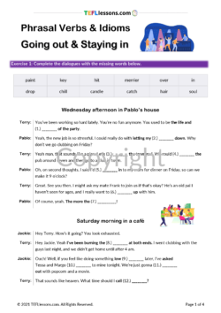 Socialising Phrases and Idioms