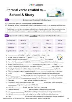 Study Phrasal Verbs