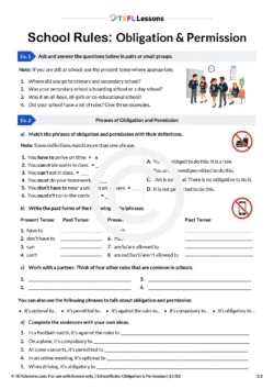 expressing obligation