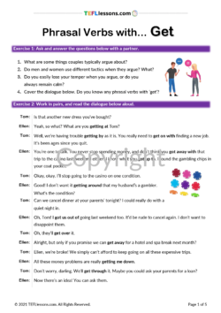 Phrasal Verbs with Get