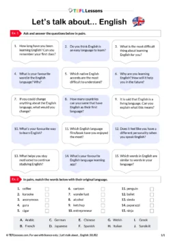 learning english esl questions