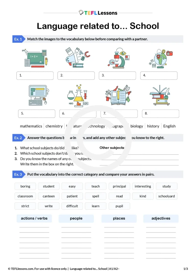 education vocabulary
