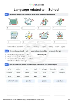 education vocabulary