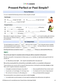 Present Perfect or Past Simple