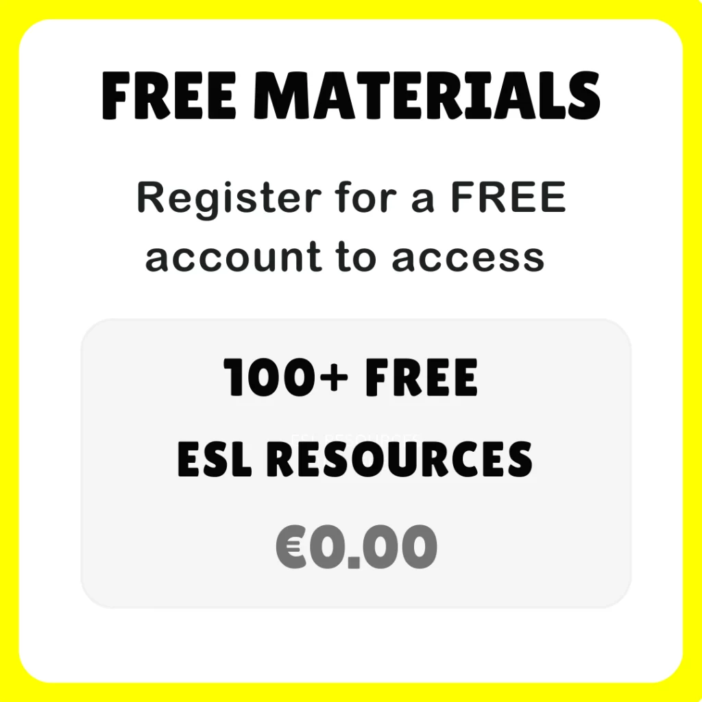 Free ESL Teaching Resources