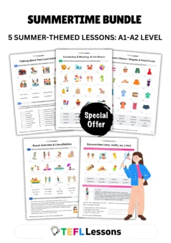 summer esl lesson plans