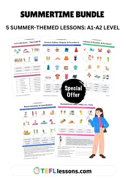 Summertime Bundle | ESL Lesson Plans