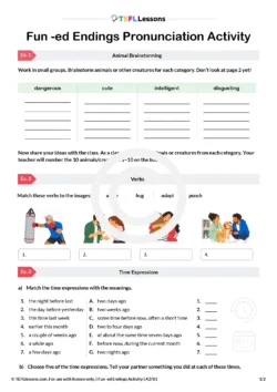 ed pronunciation game